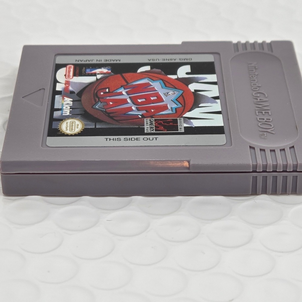 Nintendo Game Boy NBA Jam Cartridge DMG-A8NE-USA Arcade Basketball Tested - Picture 6 of 8